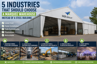 5 Industries That Should Choose a Marquee Warehouse Instead of a Steel Building