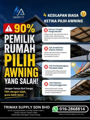 90% Pemilik Rumah Pilih Awning yang Salah!
