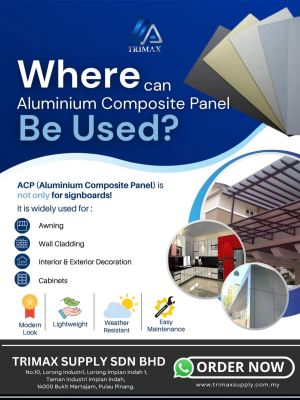 ACP (Aluminium Composite Panel) Boleh Digunakan Di Mana? 