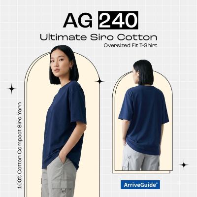 AG 240 Ultimate Siro Cotton Oversized T-Shirt