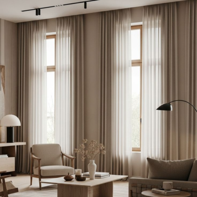 How Curtains Can Make a Small Room Look Bigger