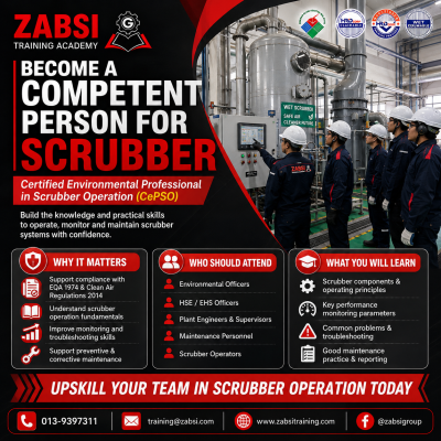 Why Malaysian Law Requires a Competent Person to Operate Your Scrubber System