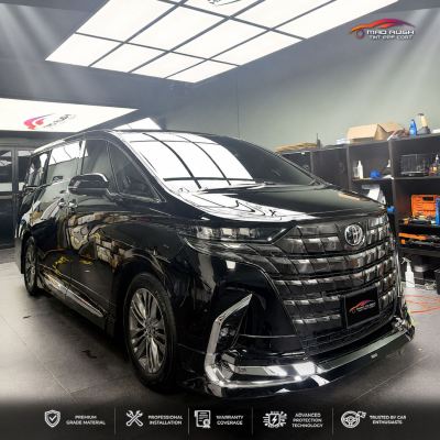 Toyota Alphard AGH40 Full Car PPF, 9H Ceramic Coating & Window Tint in Shah Alam Glenmarie