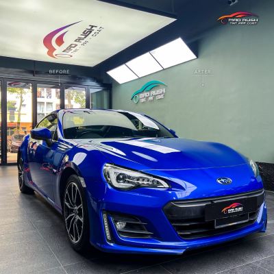 Subaru BRZ 10H Graphene Ceramic Coating in Shah Alam Glenmarie | Mad Rush
