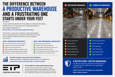 The Difference Between a Productive Warehouse and a Frustrating One Starts Under Your Feet