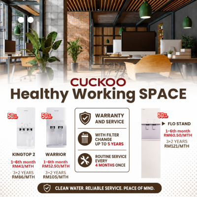 CUCKOO Office Water Purification Healthy Working Space Solution