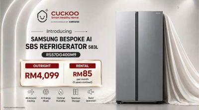 Samsung Bespoke AI Side-by-Side Refrigerator 583L Malaysia