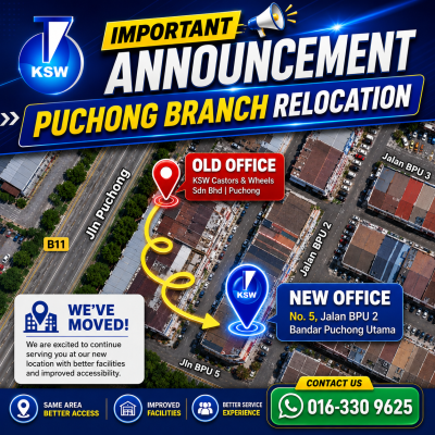 KSW Puchong Branch Has Relocated