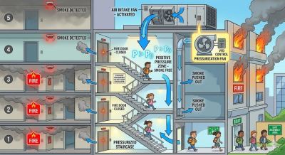 Enhancing Building Safety with Advanced Staircase Pressurization Systems