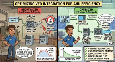 Optimizing Variable Frequency Drive Integration for AHU Efficiency