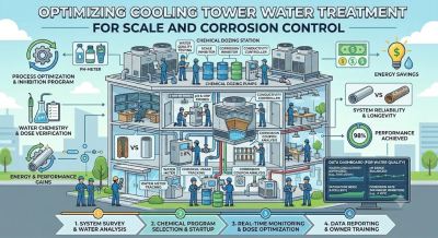 Optimizing Cooling Tower Water Treatment for Scale and Corrosion Control