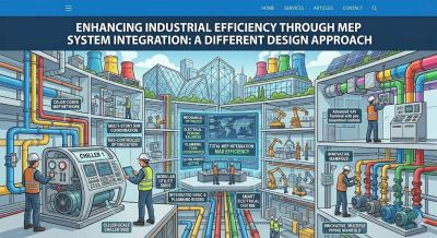 Enhancing Industrial Efficiency Through MEP System Integration