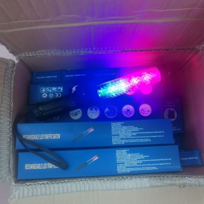 Professional Traffic Management Equipment  Illuminated Traffic Baton Lights Shipped to Perak, Ipoh & Penang 