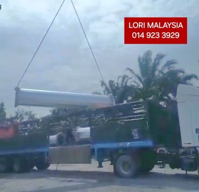 40Ft Cargo Trailer Pindah Barang dari Shah Alam Selangor Ke Teluk Intan Perak