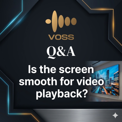 Is the screen smooth for video playback?