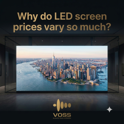 Why do LED screen prices vary so much?