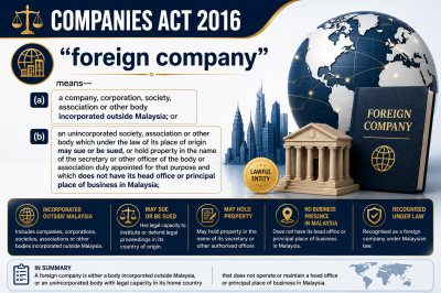 COMPANIES ACT 2016 �- foreign company��2016 �깫˾����- �����˾