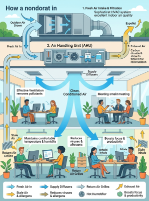 Kepentingan Kualiti Udara Dalam Bangunan dan Peranan Sistem HVAC