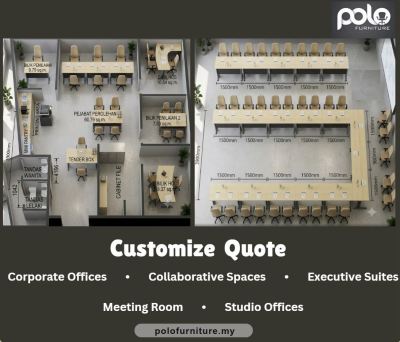 Custom Meeting & Discussion Office Table Quotes in Malaysia 