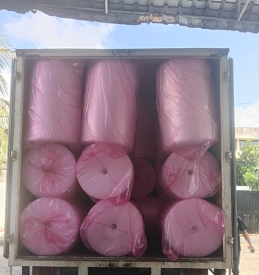 Delivery in Progress ~ Bubble Wrap Clear Double Layer loaded and heading to KL Setapak area ~