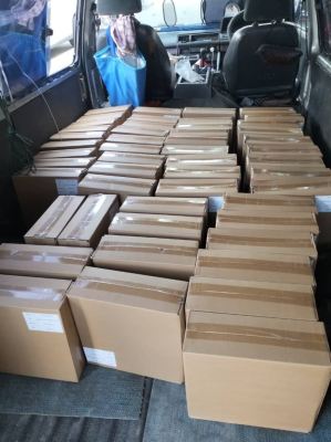 Preparing to deliver A6 Thermal Sticker to the Shah Alam area 