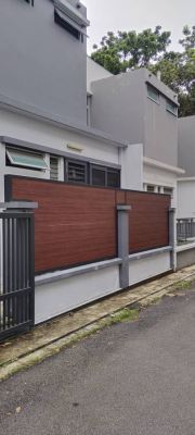 Taman Sutera Utama Aluminium Fence 