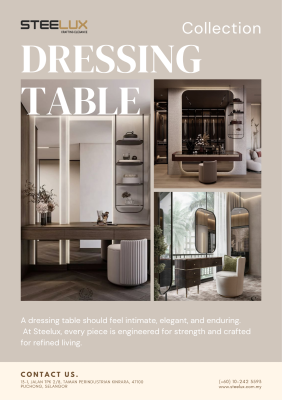 QUIET LUXURY DRESSING TABLE