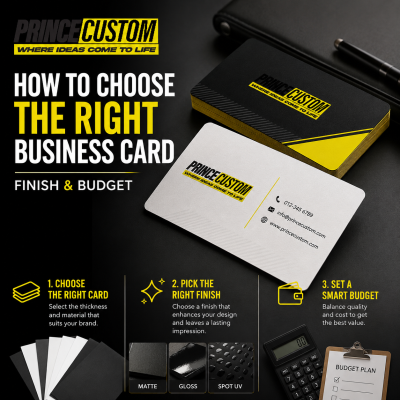 How to Choose the Right Business Card, Finish & Budget