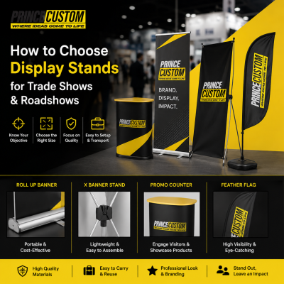 How to Choose the Right Display Stand for Trade Shows and Roadshows in Malaysia