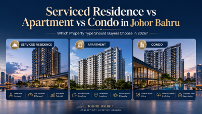Serviced Residence vs Apartment vs Condo in Johor Bahru 2026 | Buyer Guide