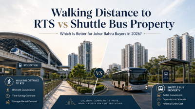 Walking Distance to RTS vs Shuttle Bus Property in Johor Bahru 2026 | Which Is Better?