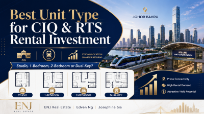 Best Unit Type for CIQ & RTS Rental Investment in Johor Bahru