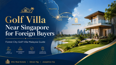 Golf Villa Near Singapore for Foreign Buyers | Forest City Golf Villa Malaysia Guide