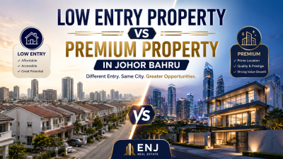 Low Entry Property vs Premium Property in Johor Bahru 2026 | Which Is Better for Buyers?