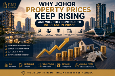 Why Johor Property Prices Keep Rising �� And Will They Continue to Increase in 2027?