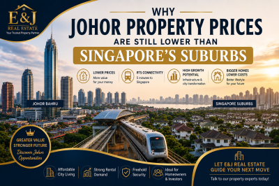 Why Johor Property Prices Are Still Lower Than Singapore's Suburbs �� And Why Buyers Are Taking Notice in 2026