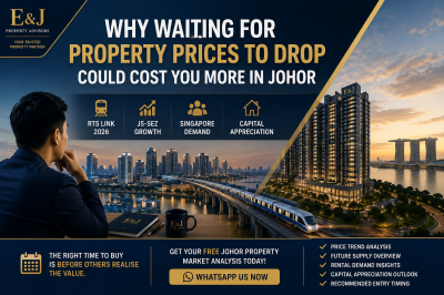 Why Waiting For Property Prices To Drop Could Cost You More In Johor (2026 Guide)