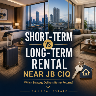 Short-Term vs Long-Term Rental Near JB CIQ: Which Strategy Delivers Better Returns in Johor?