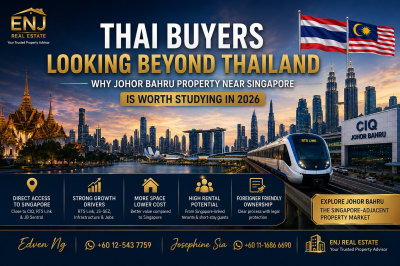 Thai Buyers Looking Beyond Thailand: Why Johor Bahru Property Near Singapore Is Worth Studying in 2026