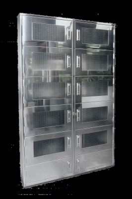 Mirror-Finish Storage Cabinet with Mirror Finish for Malaysia-Wide Workflows