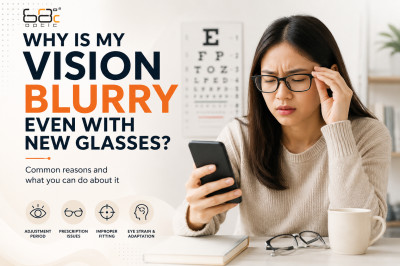 Why Is My Vision Blurry Even with New Glasses