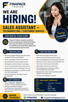 OPENING JOB VACANCY
