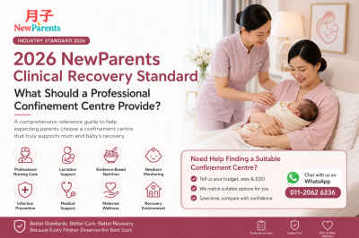 2026 NewParents Clinical Recovery Standard: What Should a Professional Confinement Centre Provide?