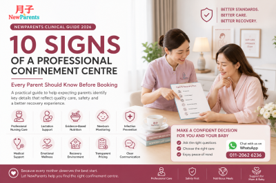 10 Signs of a Professional Confinement Centre Every Parent Should Know Before Booking
