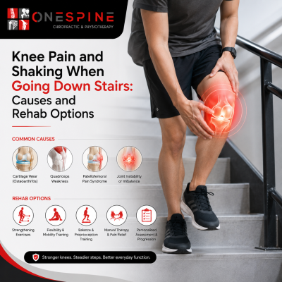 Knee Pain and Shaking When Going Down Stairs: Causes and Rehab Options