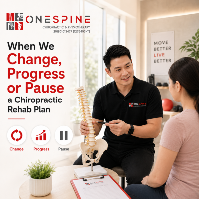 When We Change, Progress or Pause a Chiropractic Rehab Plan