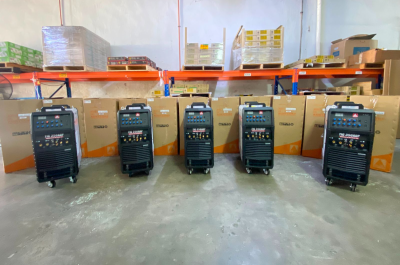 10x UNITS SOLD AUSTCORP TIG350ADP C/W Built In Water Cooling Unit