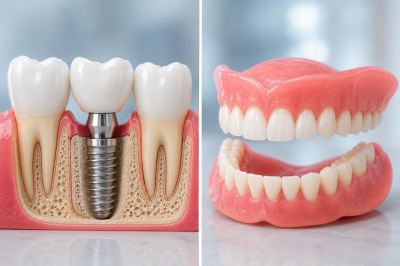 Dental Implant vs Denture