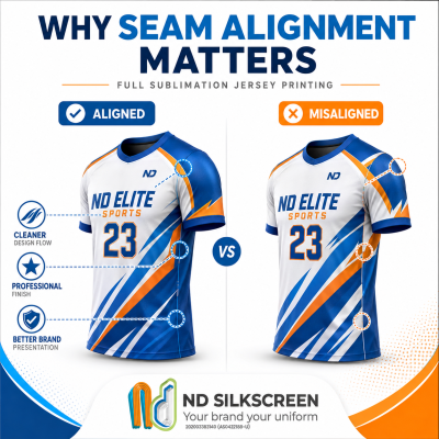 Why Seam Alignment Matters in Full Sublimation Jersey Printing
