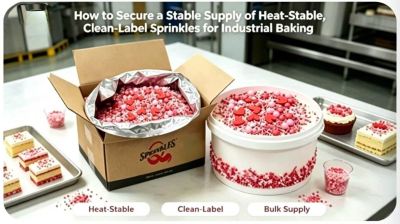 How to Secure a Stable Supply of Heat-Stable, Clean-Label Sprinkles for Industrial Baking